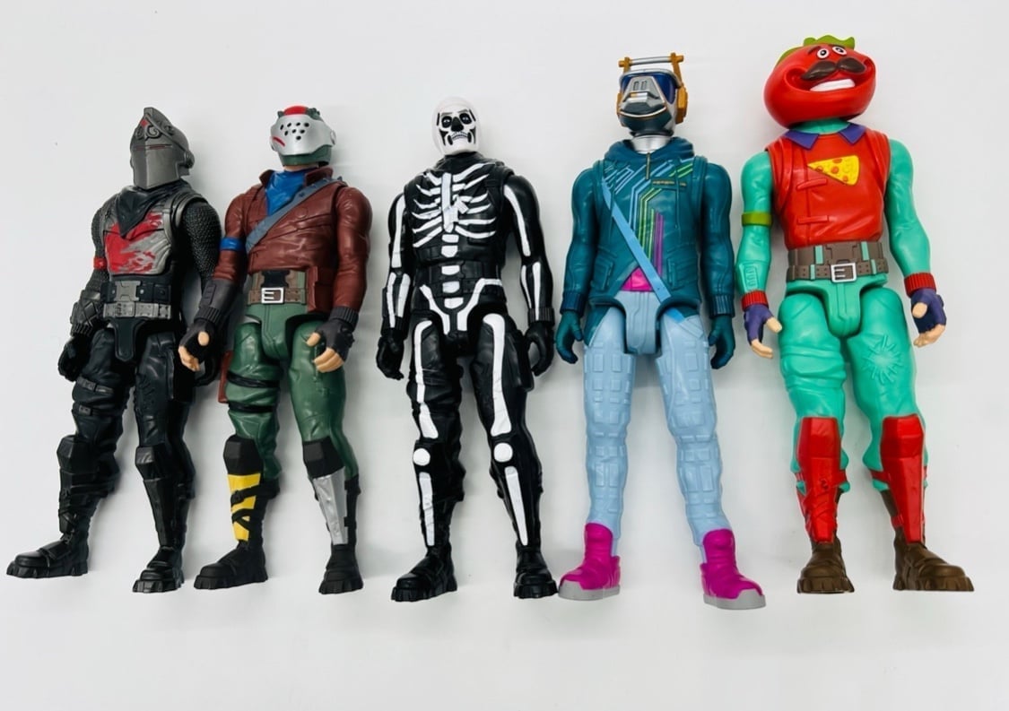 Bundle of 5 Fortnite action figures epic games NWOT 12 inches