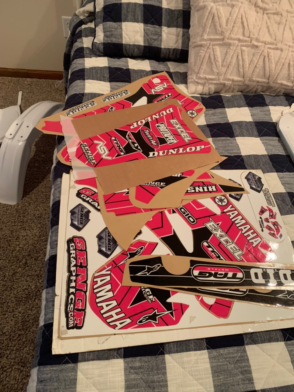 Yamaha 250 dirtbike sticker set