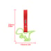 BRAND NEW 2PCS DINOSAUR GREEN JDM TSURIKAWA RING RED Handle Strap Drift Charm