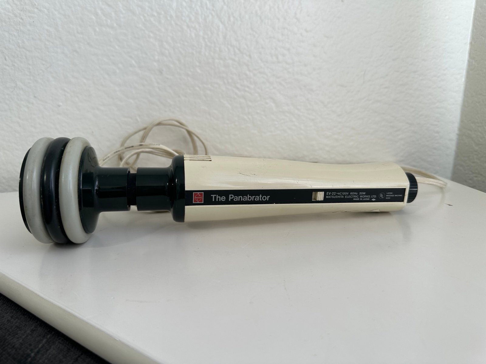 PANASONIC The PANABRATOR EV-22 MASSAGER Vibrator Matsushita Japan