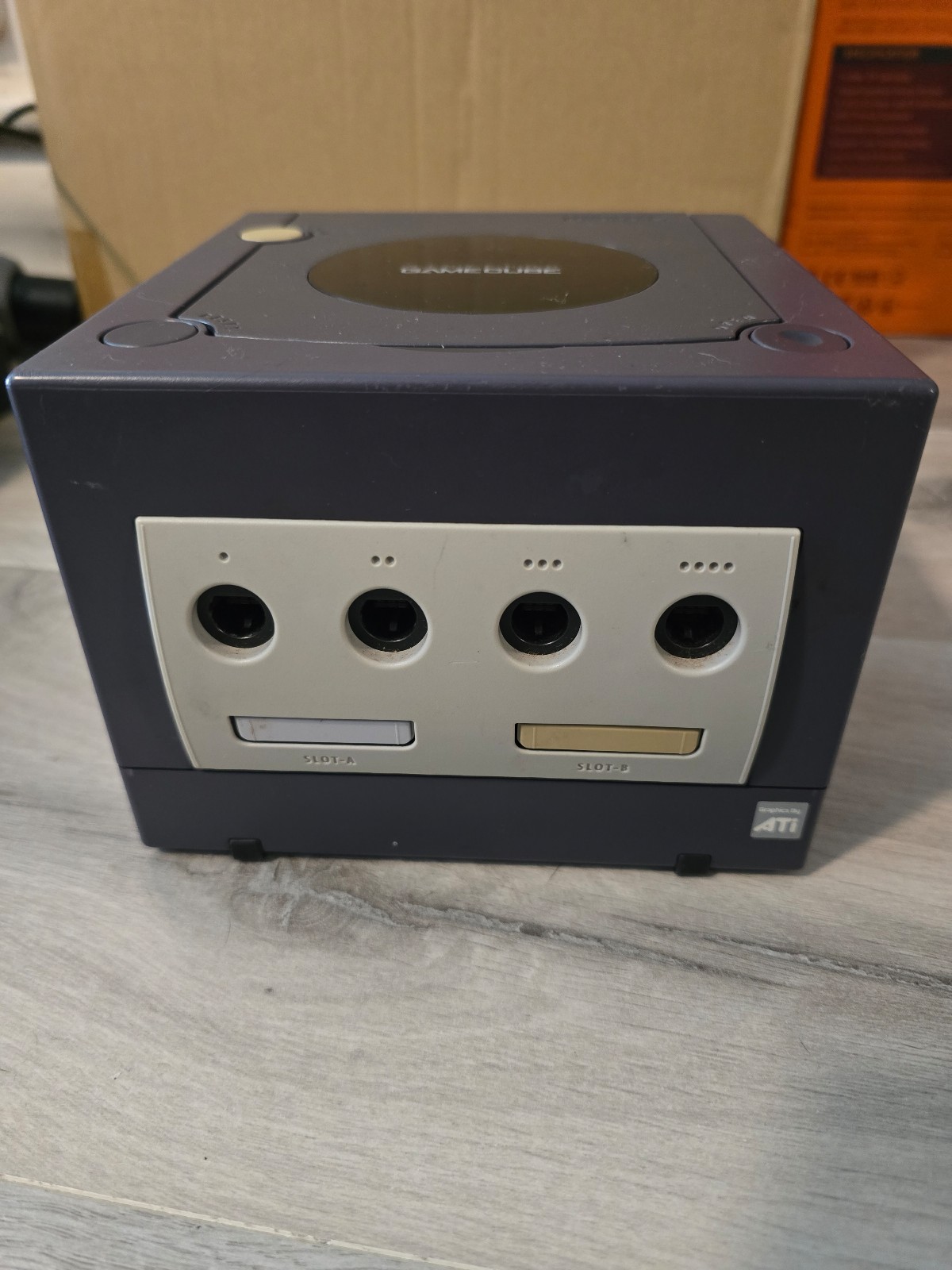 Gamecube with picoboot installed, 256gb sd card with games