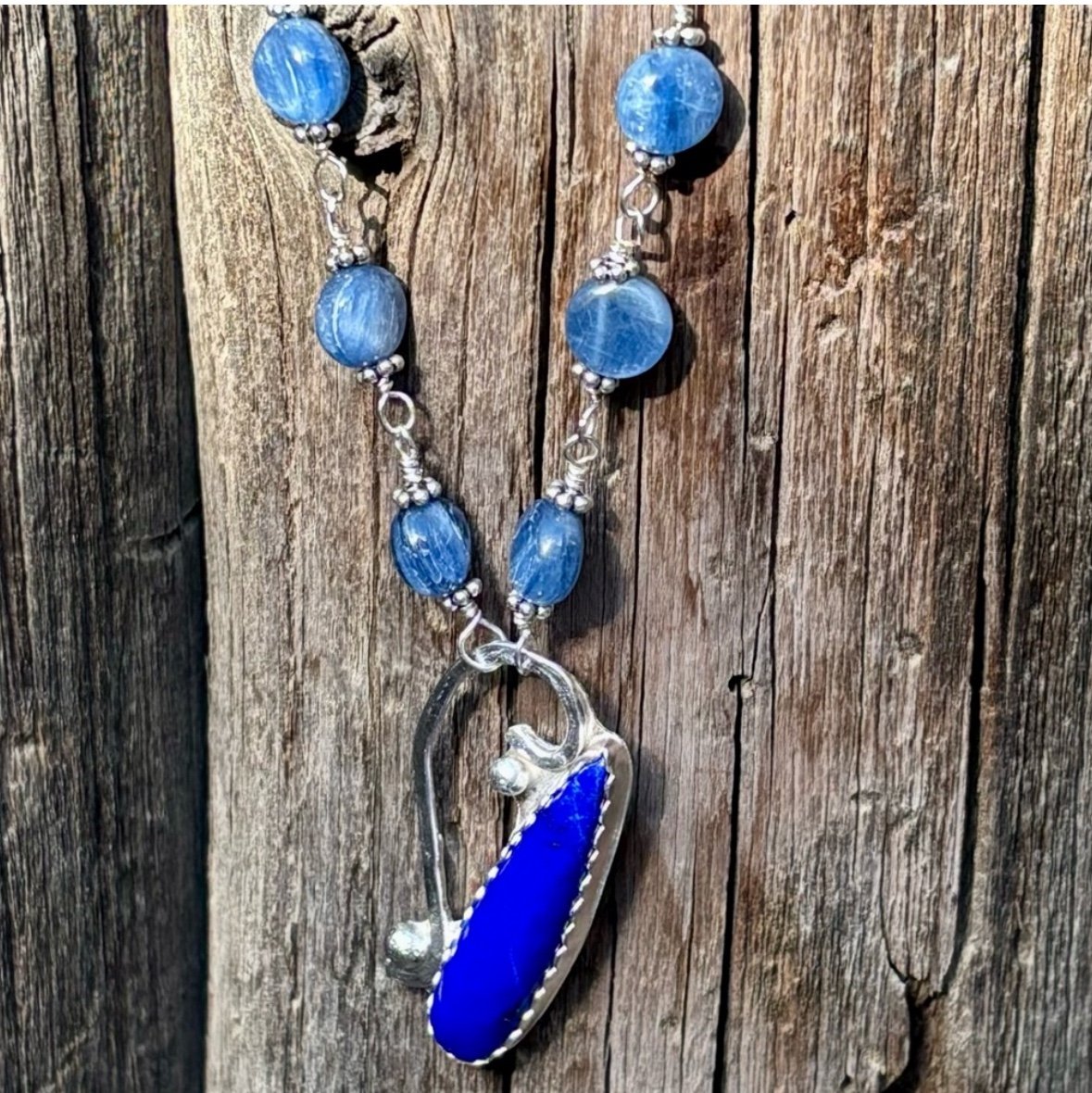 Lapis & Kyanite Necklace