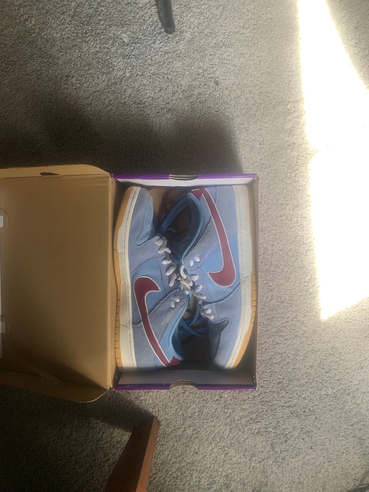 Phillies Dunks Size 12