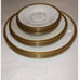 SET OF 16 PIECES OXFORD BONE CHINA BENNINGTON DINNER PLATE SET MADE IN U.S.A