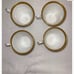 SET OF 16 PIECES OXFORD BONE CHINA BENNINGTON DINNER PLATE SET MADE IN U.S.A