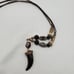 ️35 Boho Necklace w/Talon Shaped Pendant