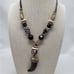 ️35 Boho Necklace w/Talon Shaped Pendant
