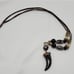 ️35 Boho Necklace w/Talon Shaped Pendant