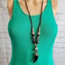 ️35 Boho Necklace w/Talon Shaped Pendant