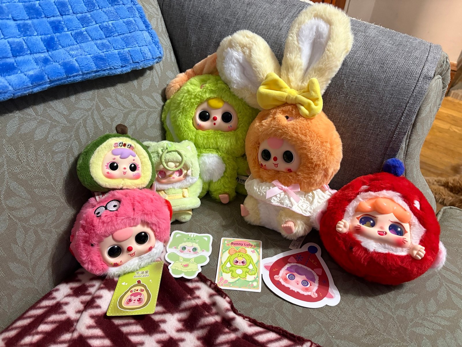 Baby three/migo/samuel bundle (6 plush)