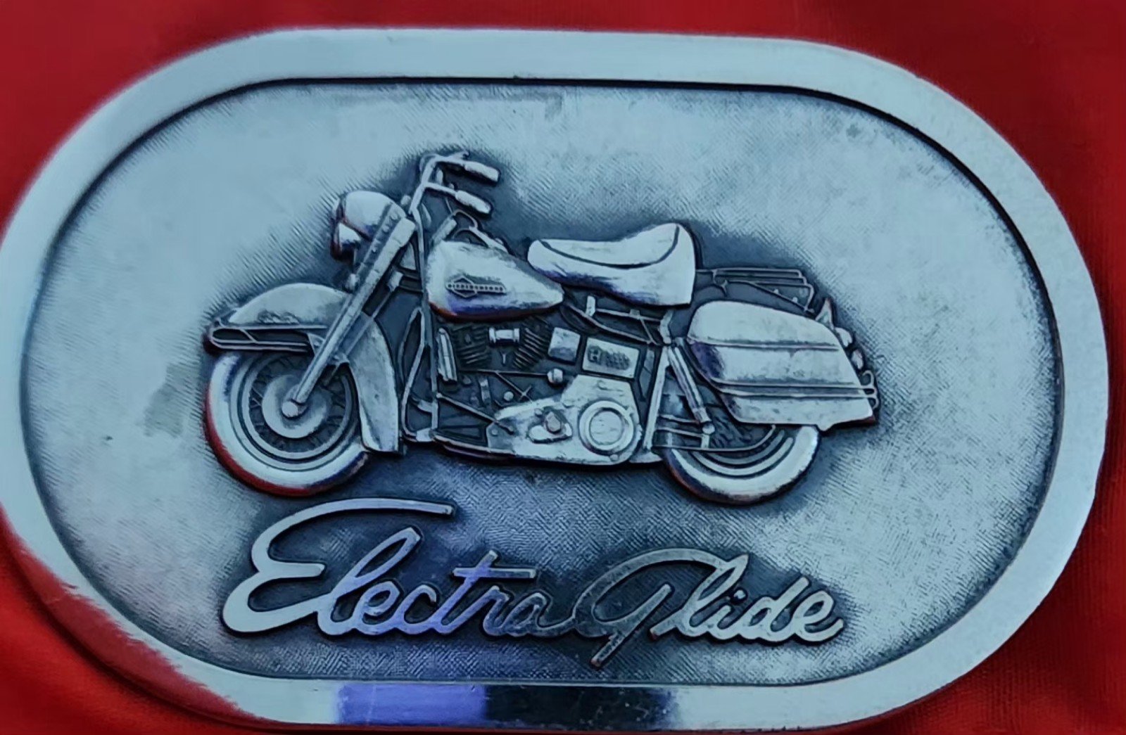 Harley-Davidson Vintage Electra Glide Motorcycle Belt Buckle