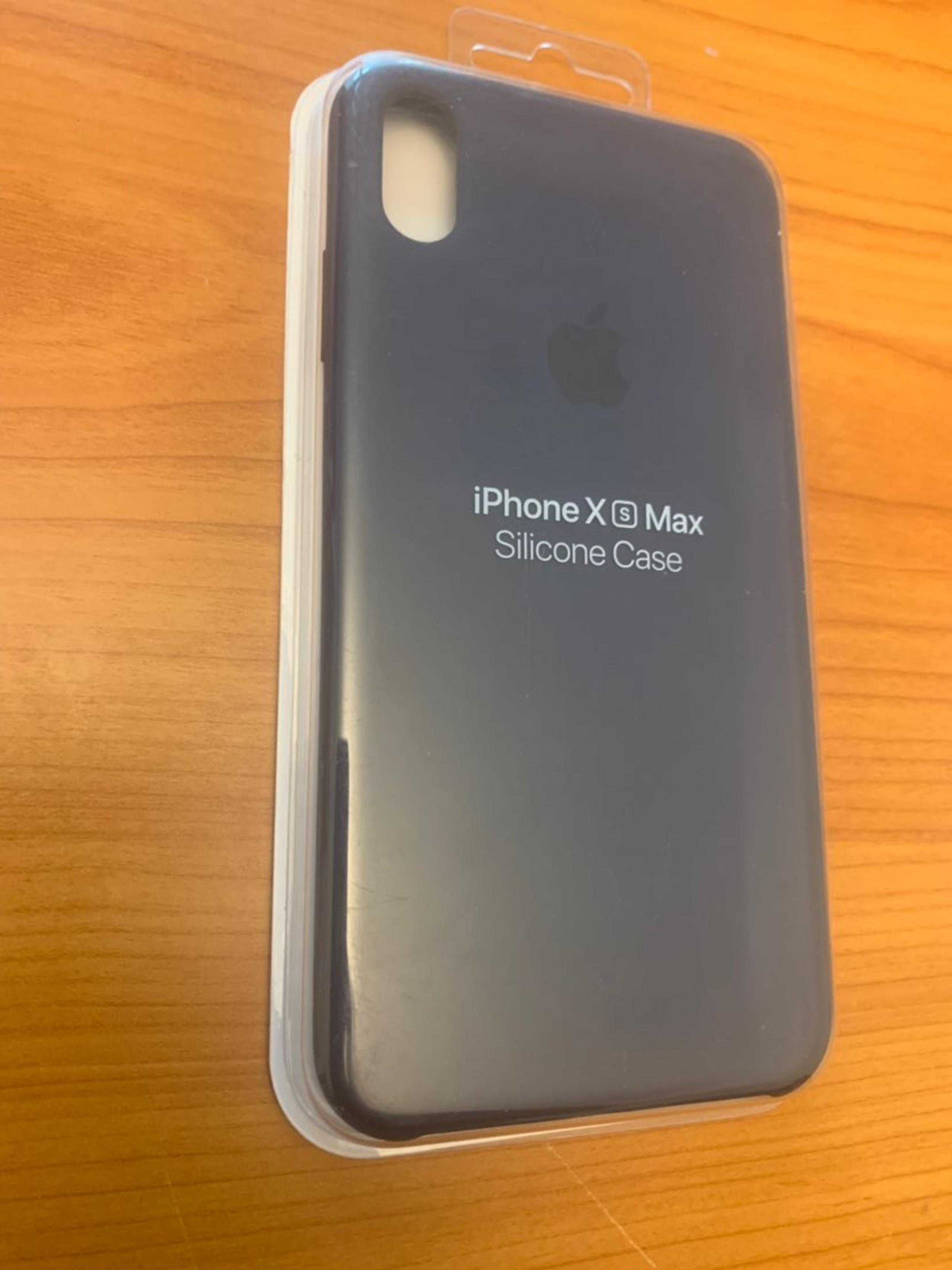 Apple iPhone XS Max Silicone Case Blue