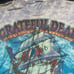 Vintage 1993 Grateful Dead Ship Of Fools tour T Shirt Liquid Blue Size Large