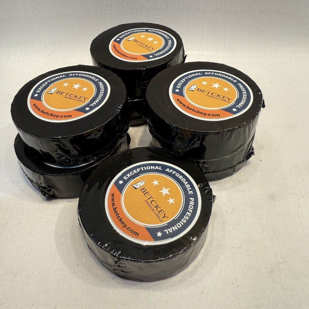 Betckey Premium Labels 1 x .5 Inches Lot of 7 Rolls 17010 Labels #100050