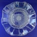 Large Serving Bowl, Federal Glass, Columbia Pearl & Oyster Pattern, 10-1/2 VTG