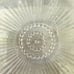 Large Serving Bowl, Federal Glass, Columbia Pearl & Oyster Pattern, 10-1/2 VTG