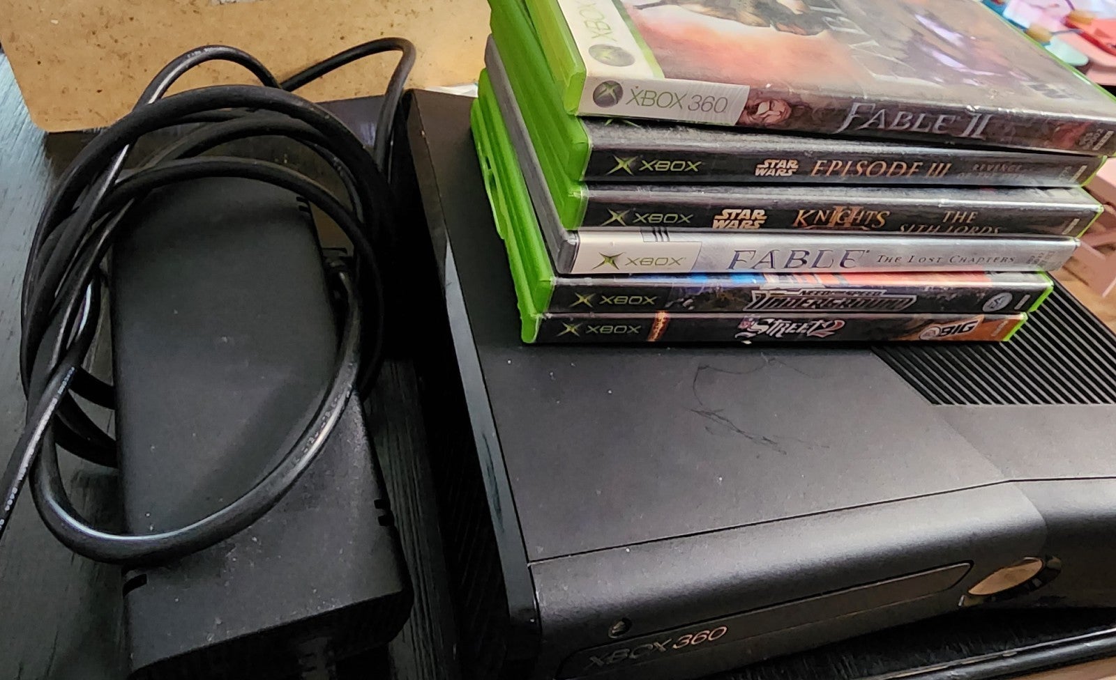 Microsoft Xbox 360 Slim Console 4GB Black