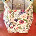 UNO Bridge Lampshade in Pretty Cotton Fabric Lamp Shade - threads onto light bul