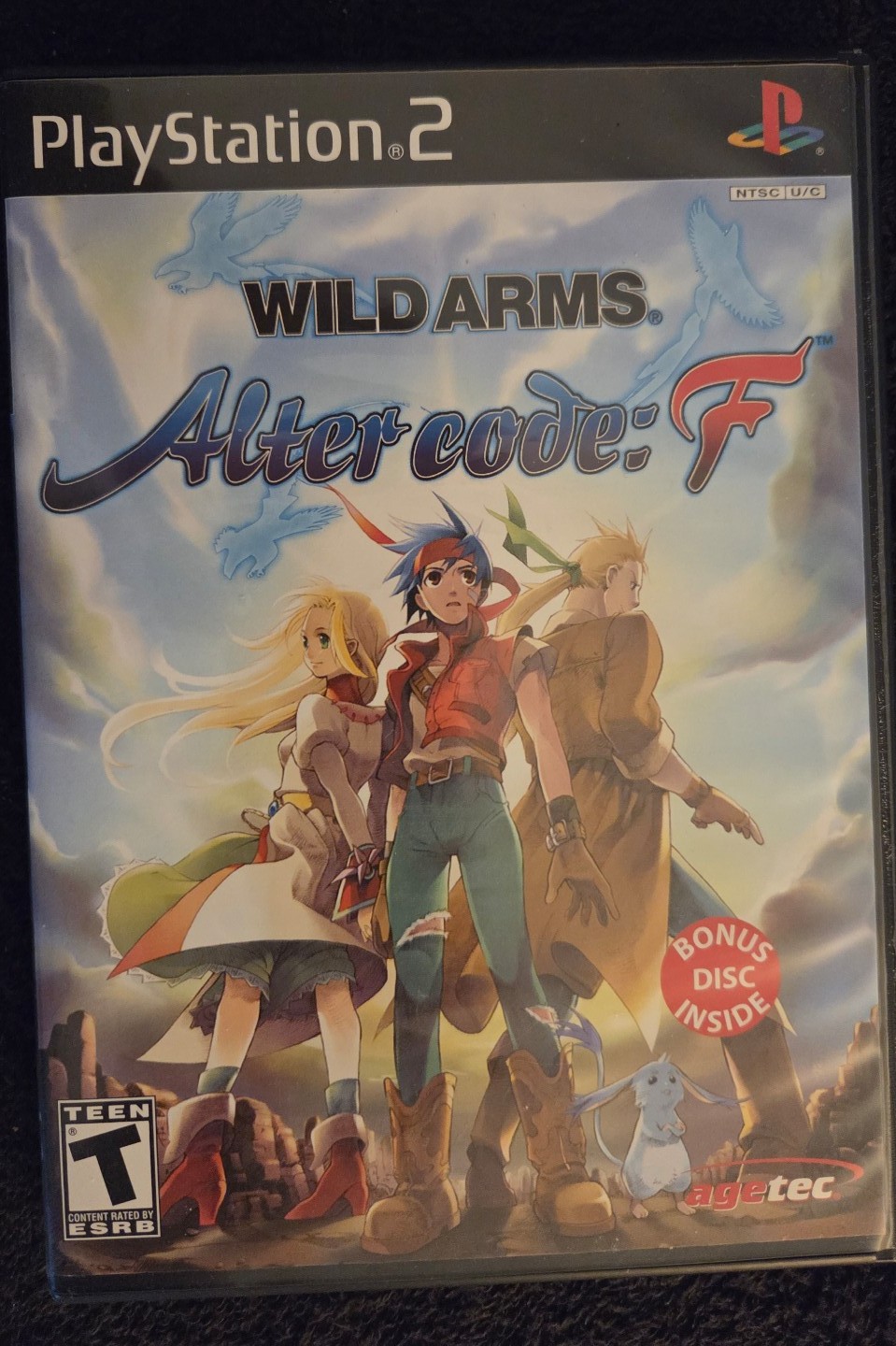CIB Wild Arms: Alter code F AMAZING CONDITION