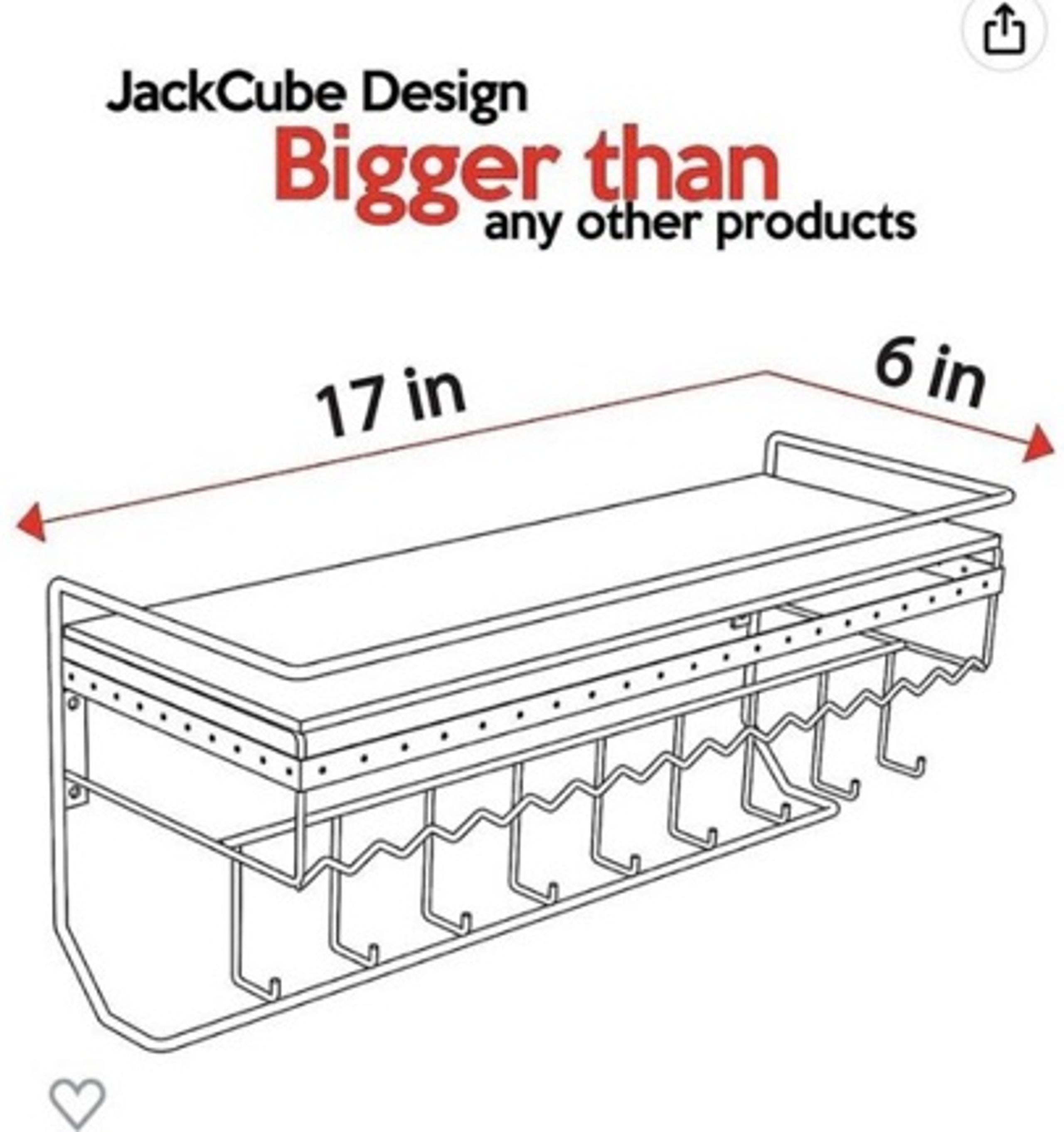 Wall Mount Jewelry Organizer