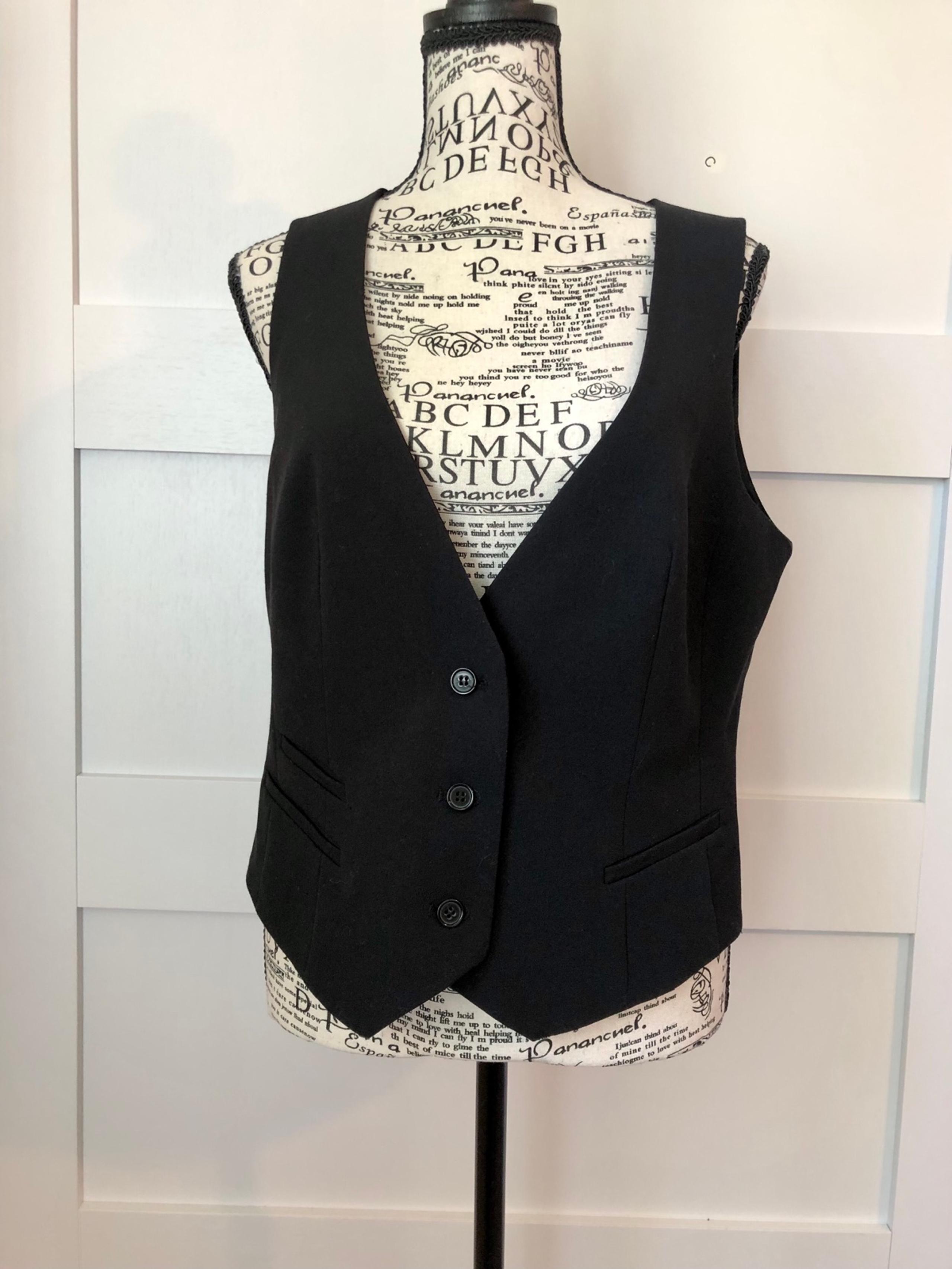 New York & Company Black Vest