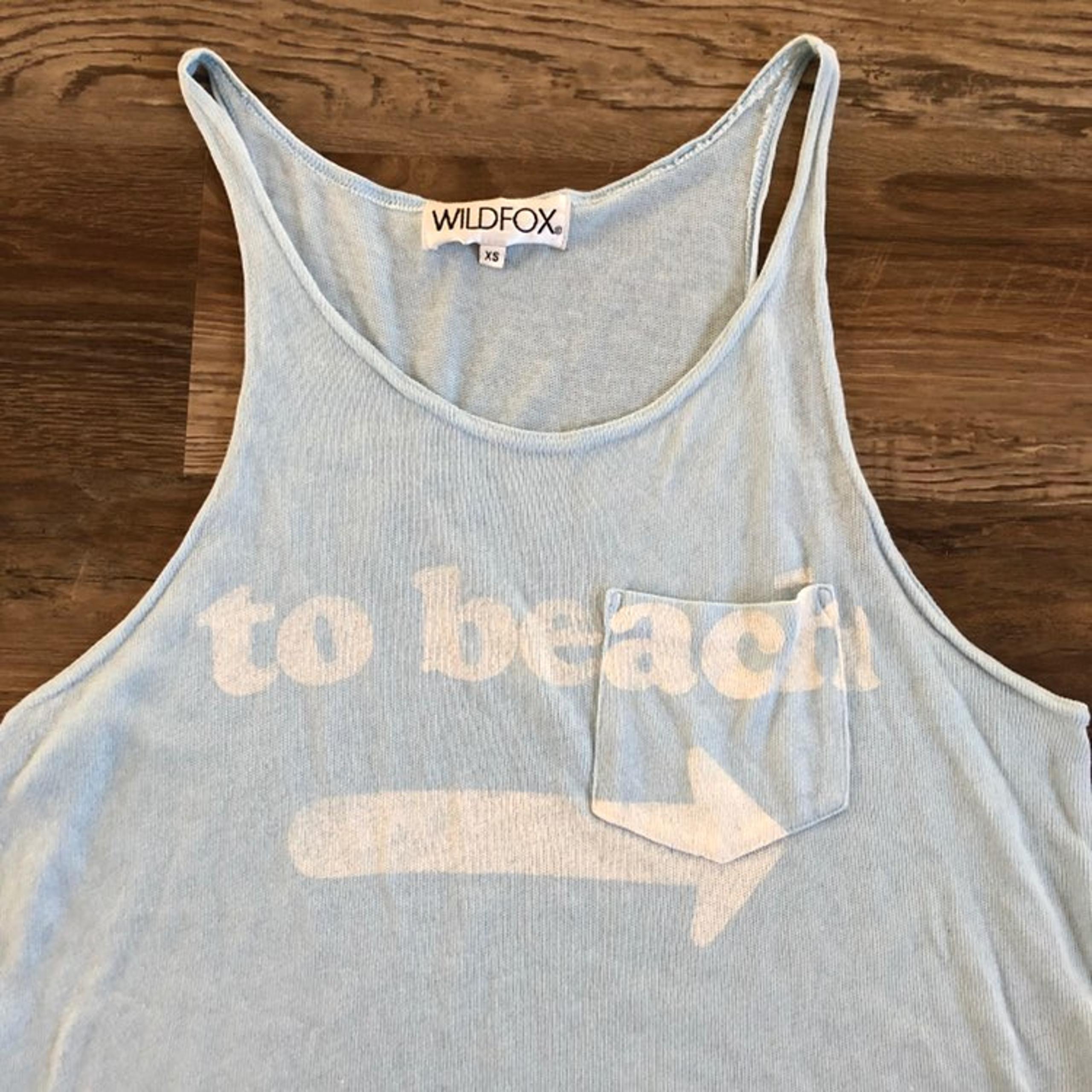 Wildfox To The Beach Tank Size Xs