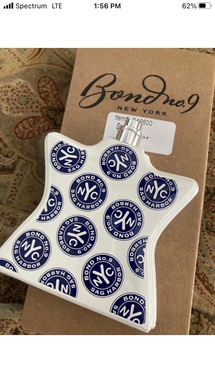 Bond No. 9 SAG HARBOR 3.4oz Unisex Eau de Parfum