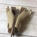 Salvatore Ferragamo Boutique open toe slingback. Tan. Size 8