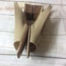 Salvatore Ferragamo Boutique open toe slingback. Tan. Size 8