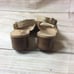 Salvatore Ferragamo Boutique open toe slingback. Tan. Size 8