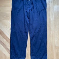 Vintage 90s Polo Ralph Lauren Sleepwear Pants Baggy Navy Size XL