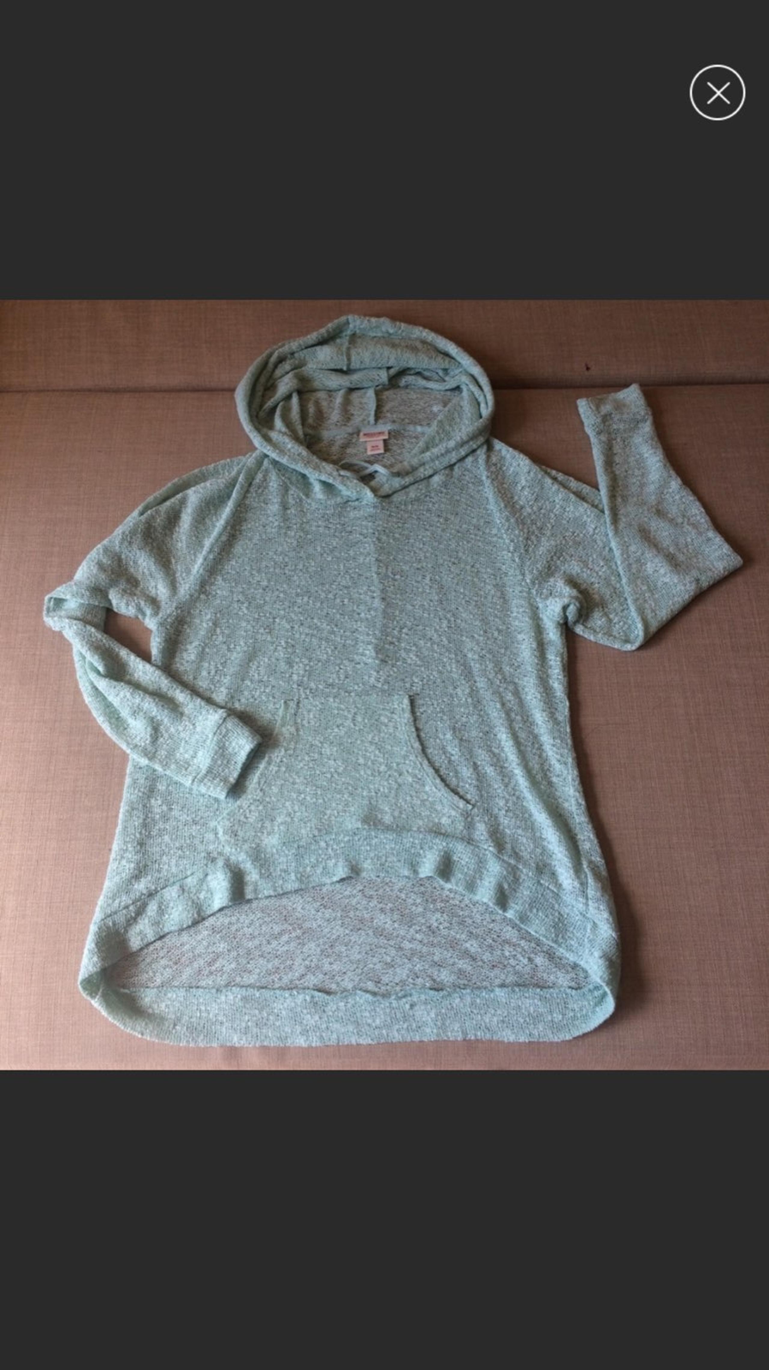 Mossimo Open Weave Hoodie