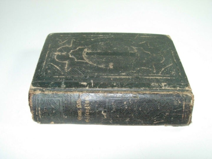 Antique Book Bible religious German 1875