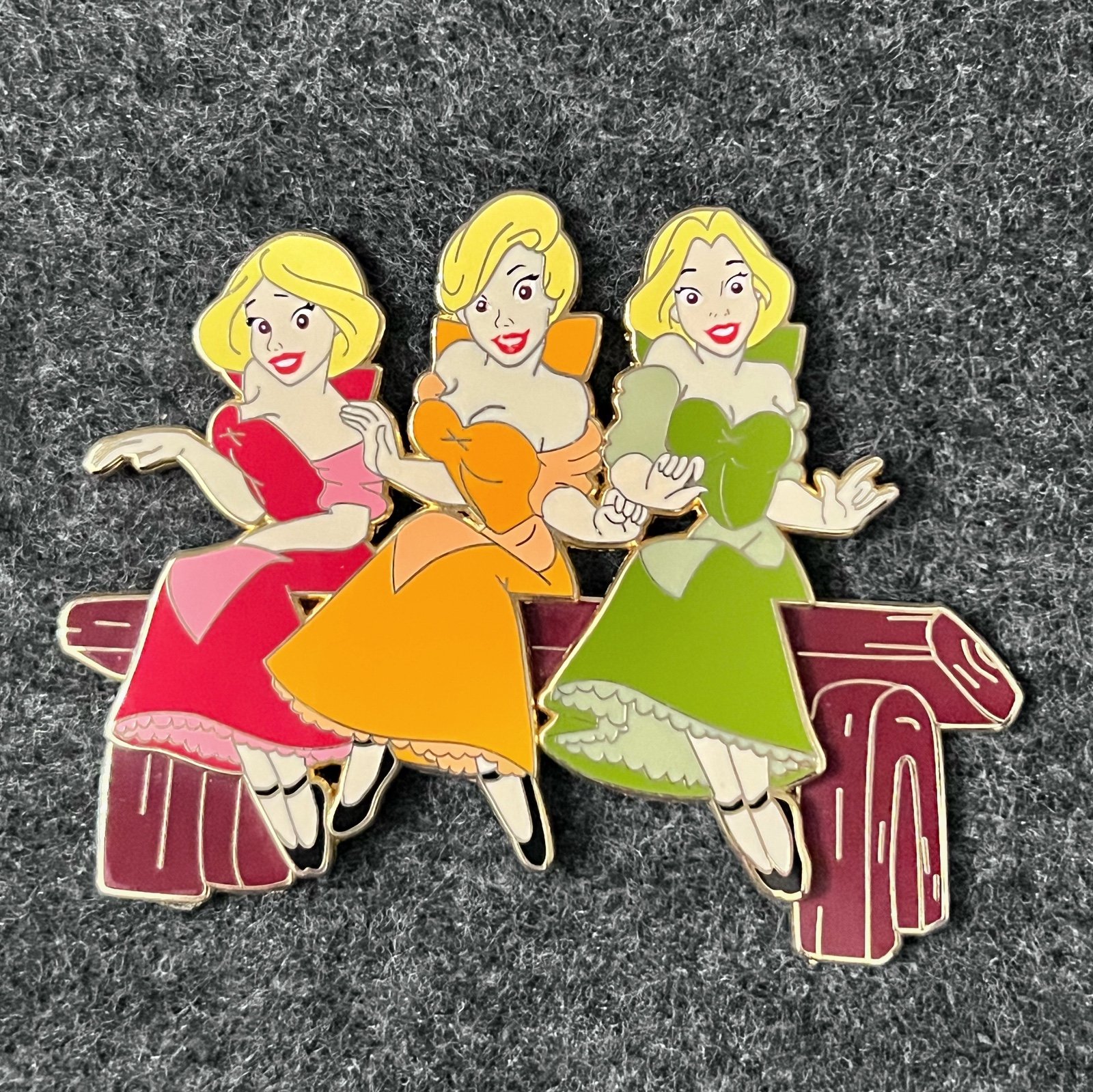 The Bimbettes Beauty and the Beast Jumbo Fantasy Pin