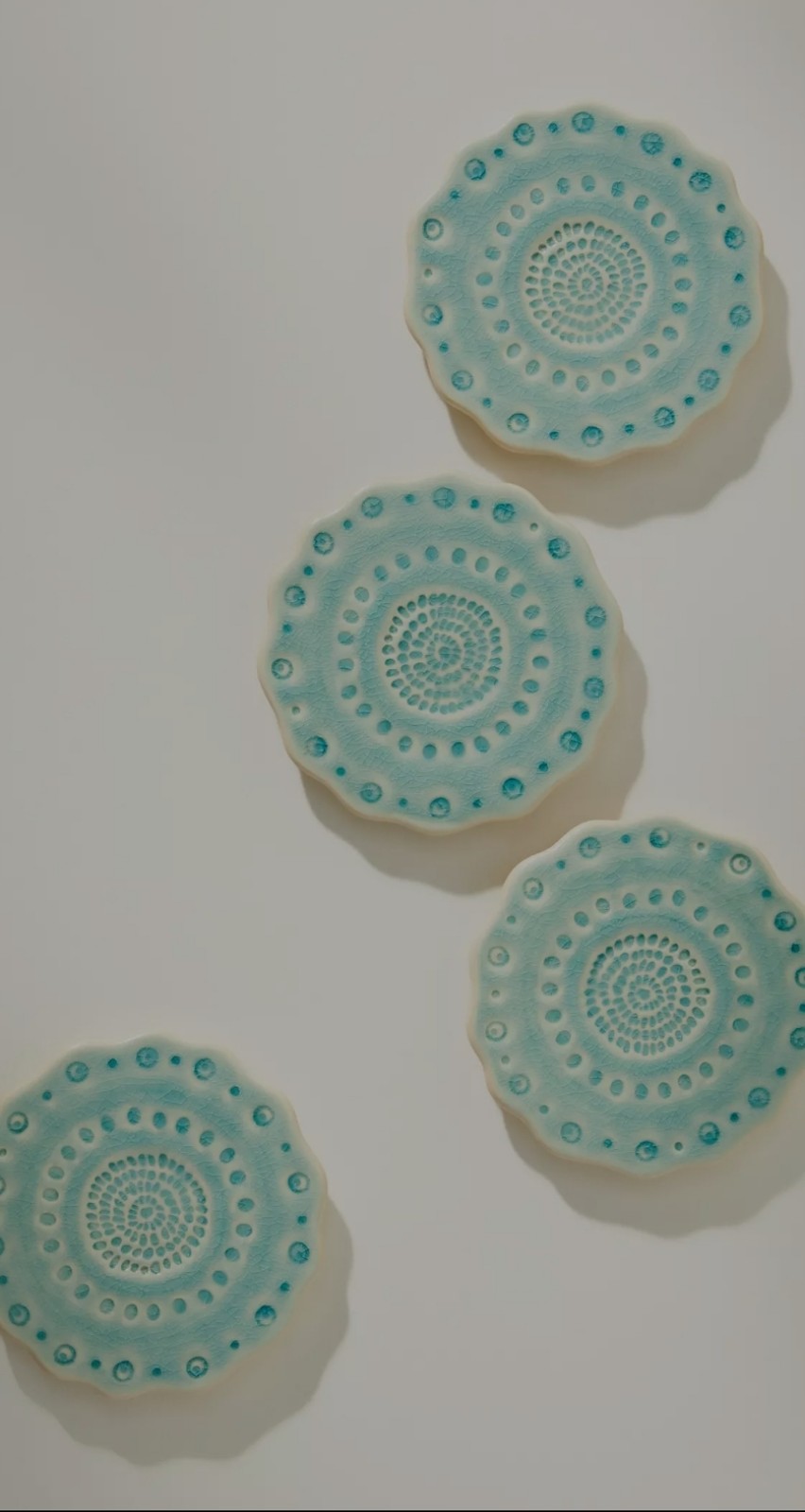 New Anthropologie Old Havana Coasters (Set of Four)