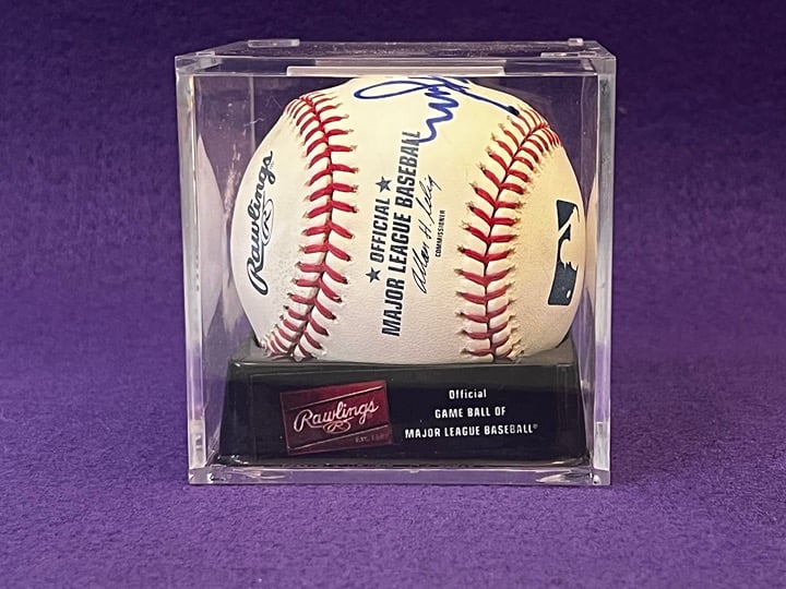 Natalie Gulbis Signed MLB Baseball