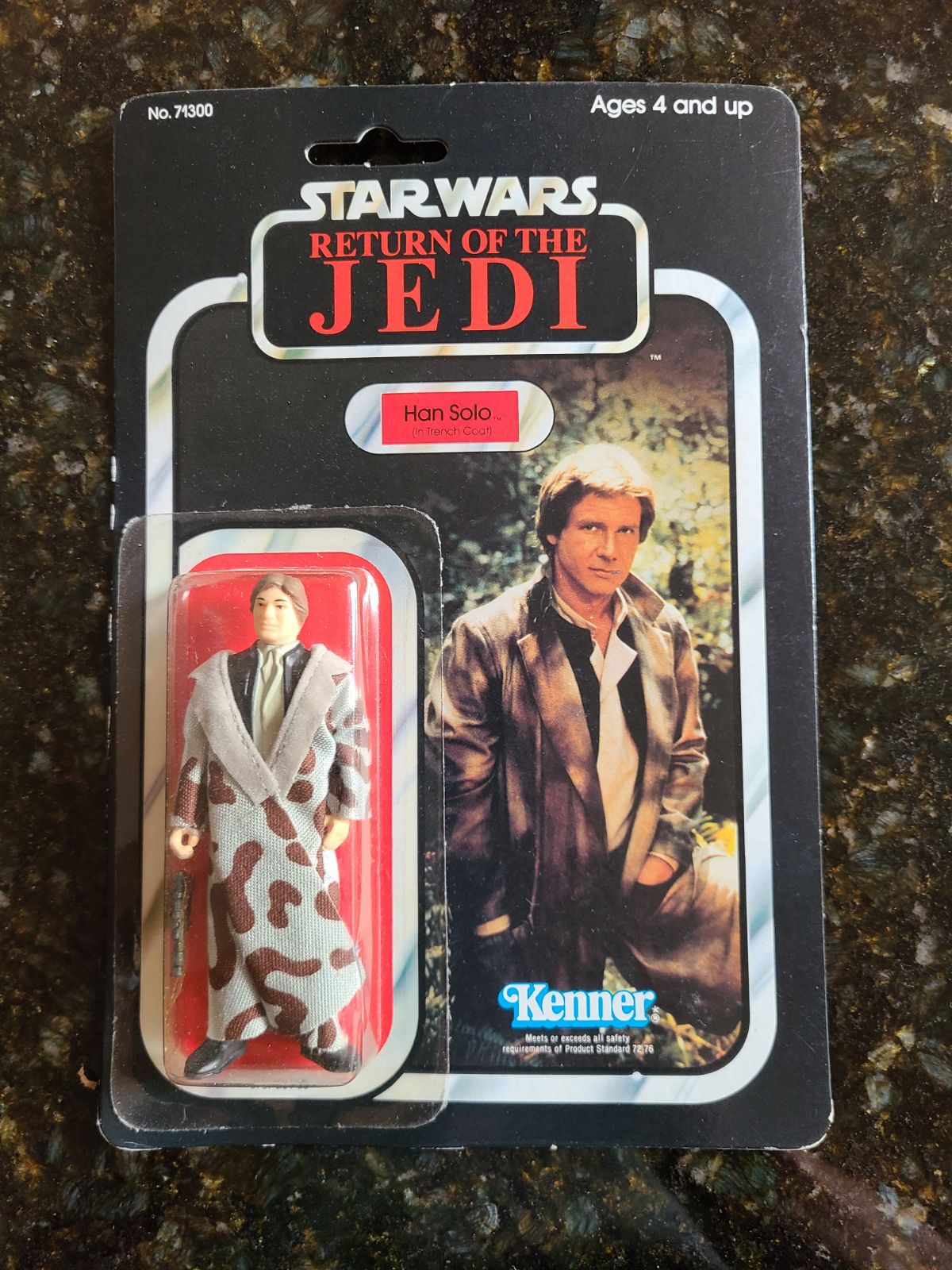 1984 Star Wars Han Solo ROTJ 79 back