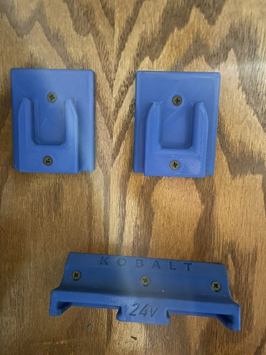 Kobalt 24v Tool Mount 3pc Combo Tool And Battery mounts