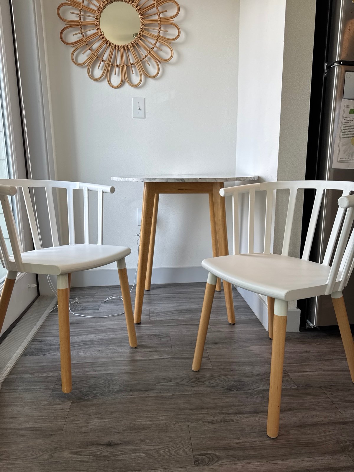 Table and chair set