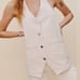 NWT REFORMATION Brittany Denim Halter Top Size small