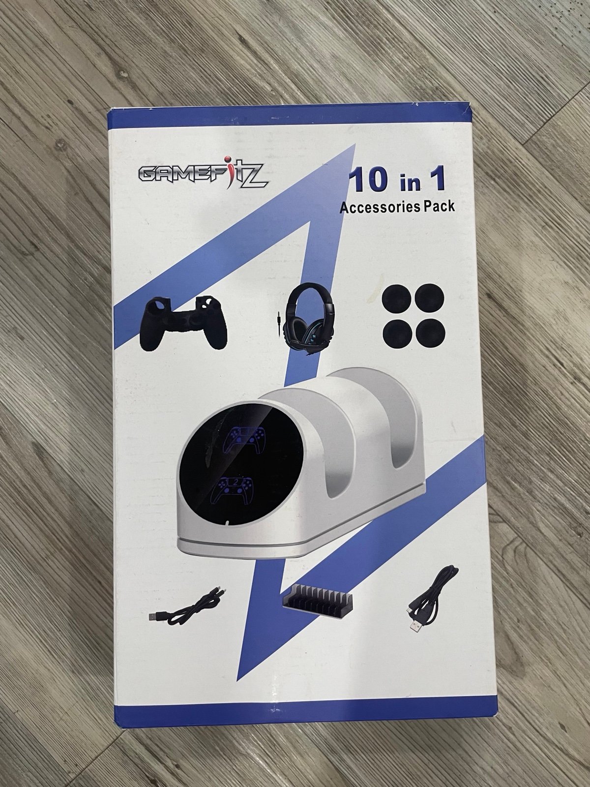 Gamefitz PlayStation 5 (PS5) 10 In 1 Accessories Pack