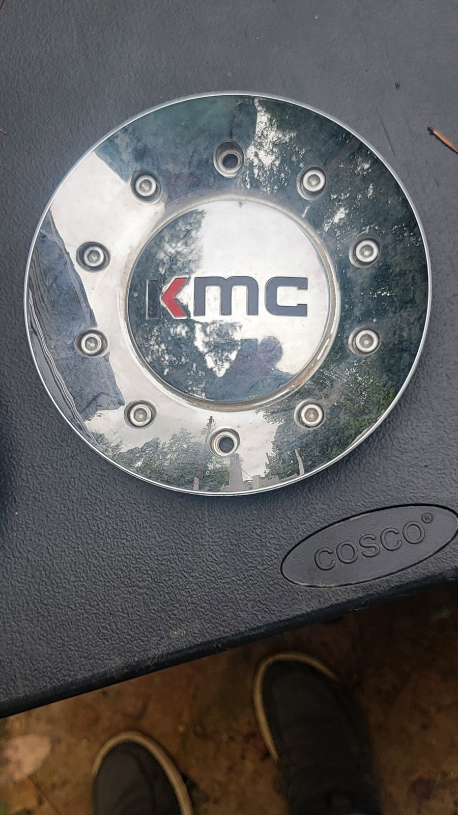 CAP-714 KMC Chrome Wheel Center Cap