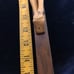 Vintage Crucifixion Life-like Scars Resin Jesus Figure on Wooden Cross 15”
