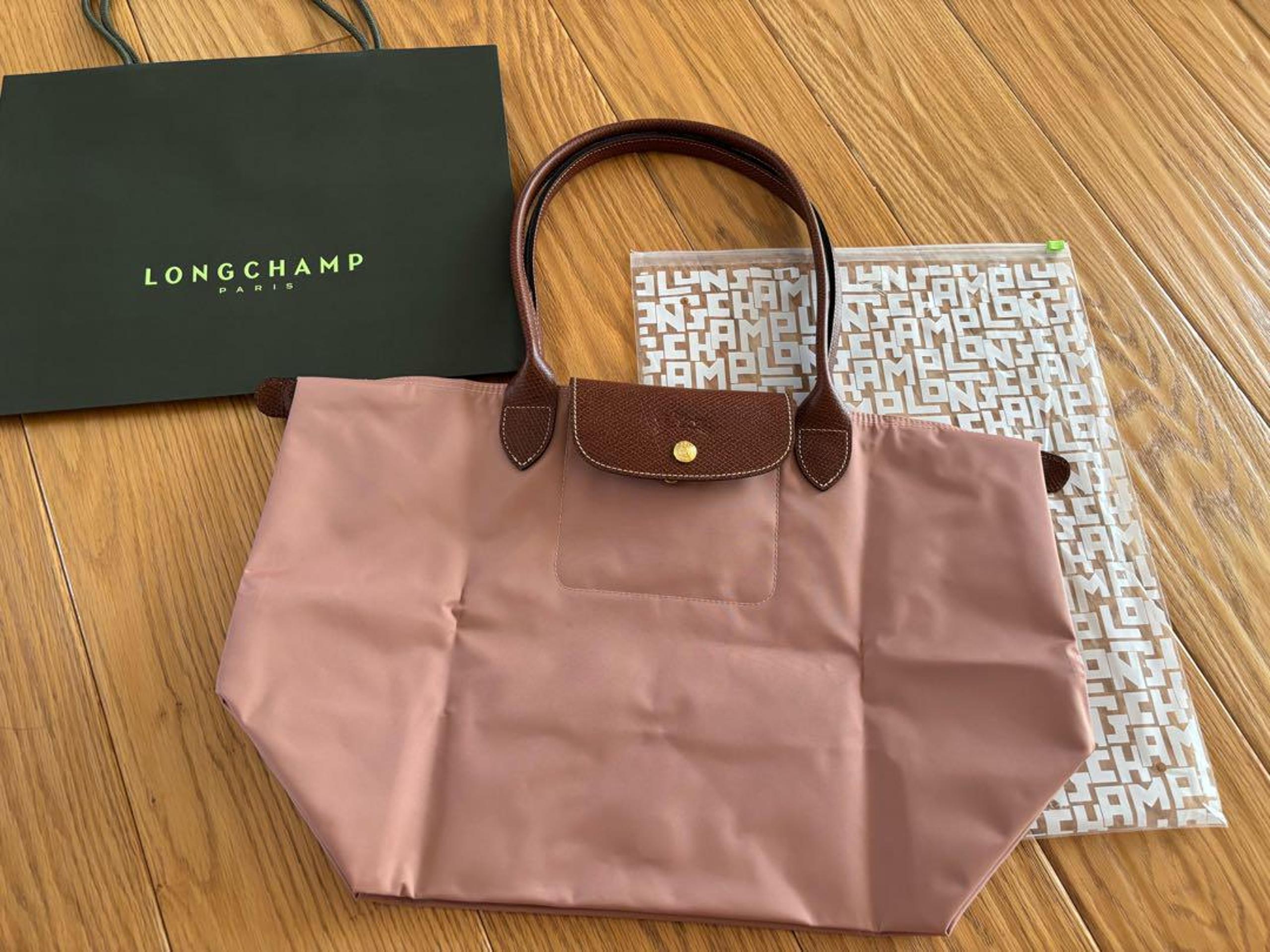 Longchamp, new, unused, pink, shoulder bag, women's