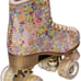 Rose Gold Roller Skates