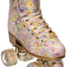 Rose Gold Roller Skates