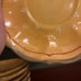 (6) DEMDACO Bienvenue Flat Cup & Saucer Sets