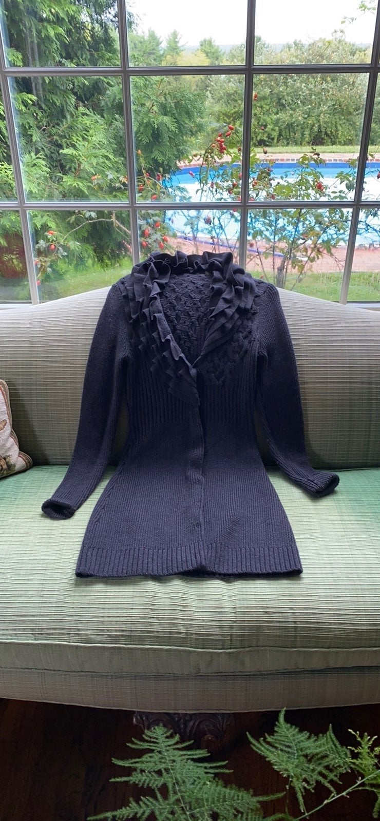 Elie Tahari sweater coat