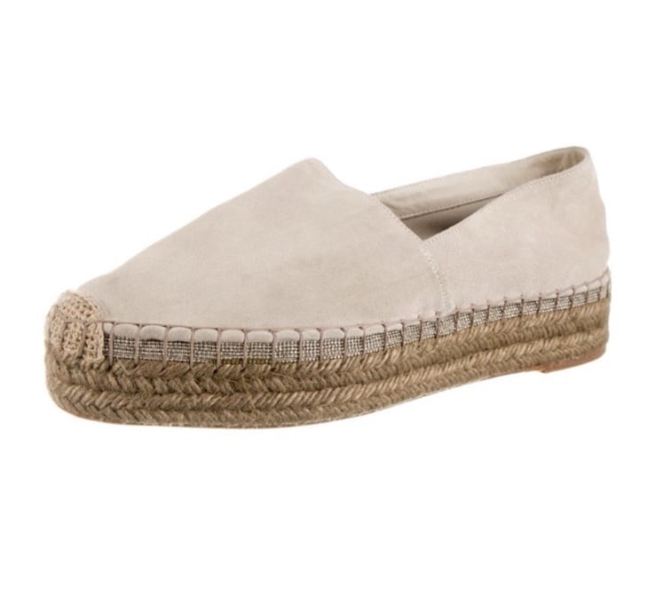 Brunello Cucinelli Suede Espadrilles Size 40