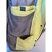 NWT Nuage Waterproof Jacket, Acid Yellow, Size Medium, Invisiprint Polka Dots
